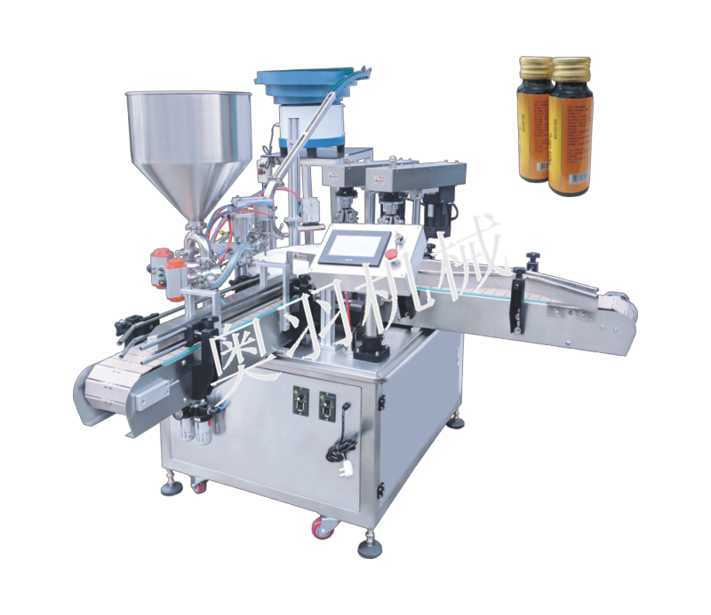  AY-160S小瓶螺紋鋁蓋自動(dòng)灌裝鎖蓋一體機(jī)_http://www.readbangkokpost.com_自動(dòng)旋蓋設(shè)備系列_第1張