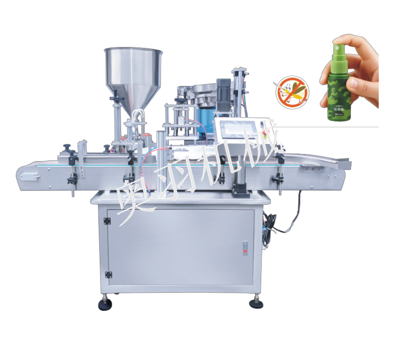 AY-160L花露水瓶灌裝旋蓋一體機(jī)_http://www.readbangkokpost.com_產(chǎn)品中心_第1張